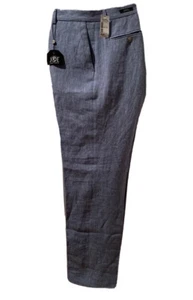 JOE Joseph Abboud Slim Lt Blue Linen Dress Pants Wedding Cruise Choose Your Size - Picture 1 of 22