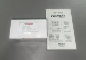 *NUEVO* CONTROLADOR DE TEMPERATURA PROHEAT 6000-111-00 1/16 DIN 90-264 VAC - Imagen 1 de 9