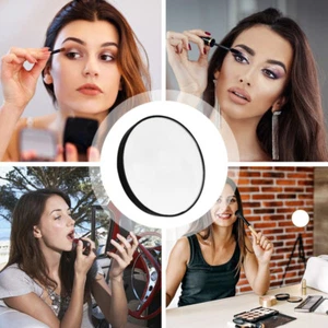 Much Increase Magnifying Mirror Round Makeup Mirror Cosmetics Tool Portable Size - Picture 1 of 13