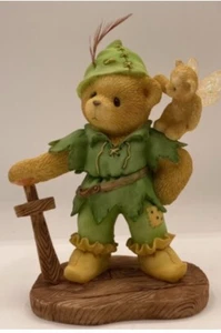 Cherished Teddies Brett "Come To Neverland With Me" 1997 #302457 Peter Pan Neu - Bild 1 von 2