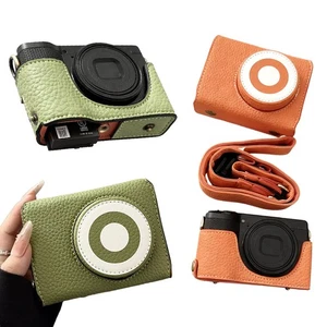 Kit de funda de cuero sintético para cámara para Ricoh GR3 GR3X GR4 - Imagen 1 de 10