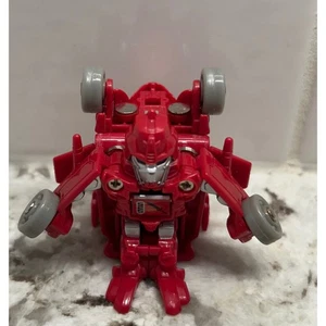 Red Transformer Toy Robot Jet Vehicle Vehicle transformers Bot Shots Powerglide - Picture 1 of 3