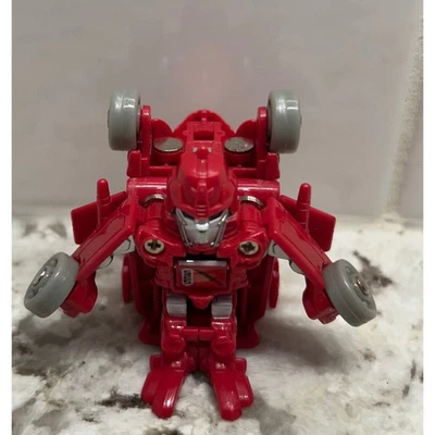 Red Transformer Toy Robot Jet Vehicle Vehicle transformers Bot Shots Powerglide - Image 1 of 3