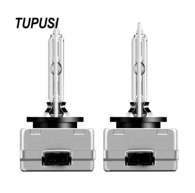 Pair 35W D1S 6000K White HID Xenon Headlight Light Bulbs Replacement - Image 1 of 4
