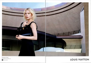 2016 • LOUIS VUITTON Print Ad • Fashion Black Purse Handbag Leather ADS.84 - Picture 1 of 2