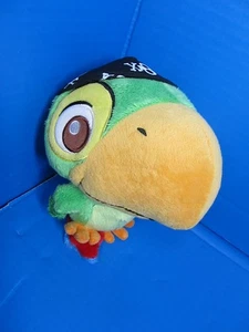 Disney Store Jake and the Neverland Pirates SKULLY Stuffed Parrot 6” Plush - Picture 1 of 5