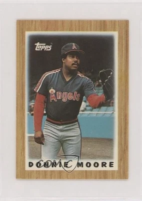 1987 Topps League Leaders Minis Donnie Moore #46 - Image 1 of 2