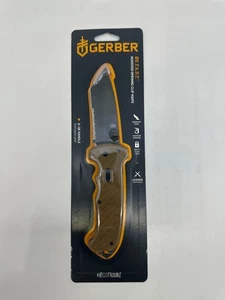 New/Sealed - Gerber 06 FAST Knife Coyote Brown Assisted Opening Fast - Free Ship - Picture 1 of 2