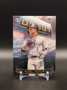2025 Topps Finest Adael Amador RC DEBUT REFRACTOR INSERT Rockies - Picture 1 of 2