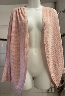 Cárdigan Charlotte Russe rosa, talla pequeña Foto 1 de 4
