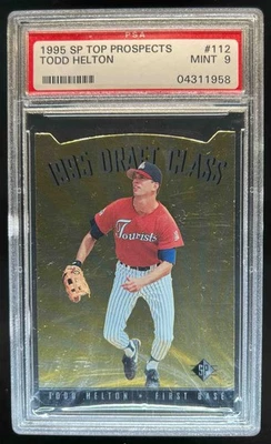 1995 SP Top Prospects Todd Helton #112 PSA 9 Foto 1 de 2
