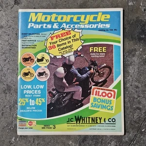 Catálogo de piezas de motocicleta de colección accesorios picadora MC moto dirtbike vieja escuela - Imagen 1 de 23