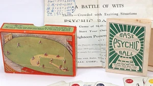 Psychic Baseball Kartenspiel von 1927 - seltene Erstausgabe Mail-In Set von Meyer & Co. - Bild 1 von 13