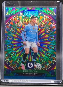 Panini Prizm Premier League 24/25 Stained Glass Phil Foden RARE CASE HIT - Bild 1 von 1