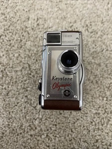 Untested Keystone Olympic K-32 8mm movie camera with Original Box - Picture 1 of 18