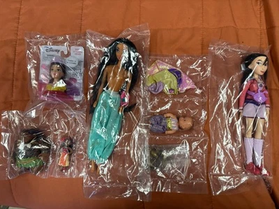 LOTE MUÑECAS DISNEY STORE & MATTEL ~ JAZMÍN ALADDIN Foto 1 de 4