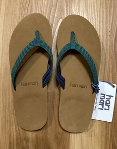 Infradito donna HARI MARI Scouts smeraldo e blu taglia 11 - Foto 1 di 11