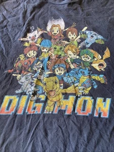Digimon T Shirt Vintage Kleidung Shirt passt wie Herren Medium M Pokemon 90er 2000 - Bild 1 von 6