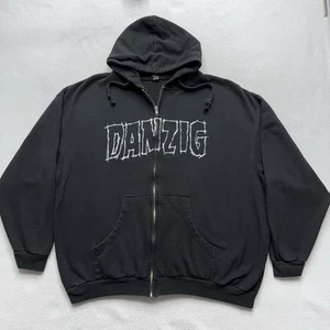 Danzig Hoodie Punk Rock Misfits 2013 Licensed & Dated Ramones VTG Y2K 2XL - Picture 1 of 7