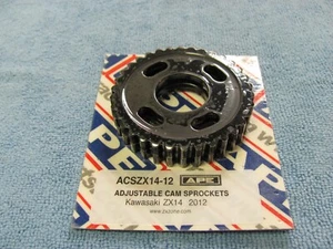 Piñones de árbol de levas ajustables ACSZX14-12 Kawasaki ZX14/ZX14R 2012-2023 APE - Imagen 1 de 1