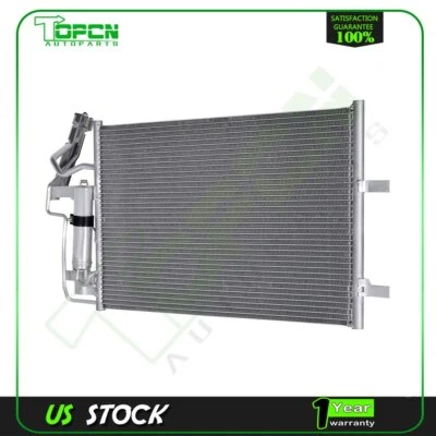 Aluminum condenser Fits 2006-2010 Mazda 3 SP23 Mazda 5 2.3L Replacement - Image 1 of 4