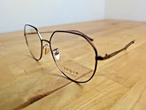 NEU Vogue Eyewear VO4301D Damen Runde Brillenfassung Gold Rot mit Etui - Bild 1 von 7