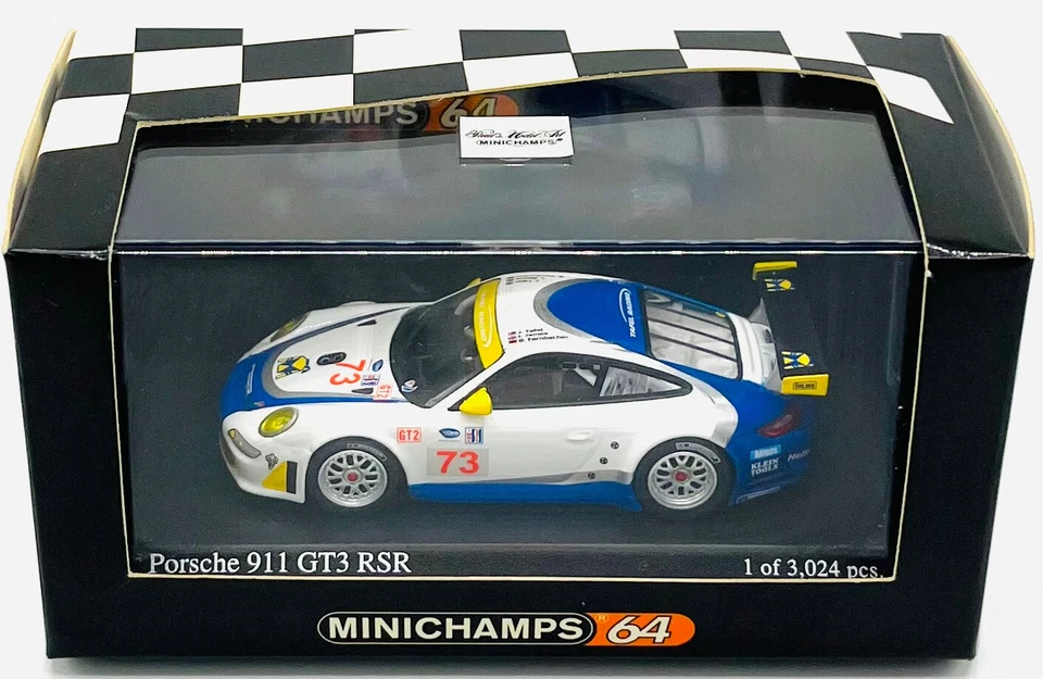EBOND Porsche 911 GT3 RSR - 12h Sebring 2007 - MiniChamps - 1:64 - 0488 - Immagine 1 di 1