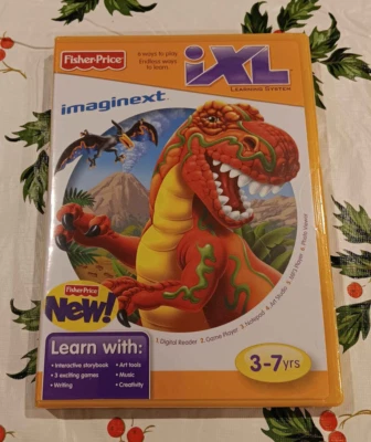 Fisher Price iXL Learning System Game Software Imaginext Dinosaurs - Image 1 of 4