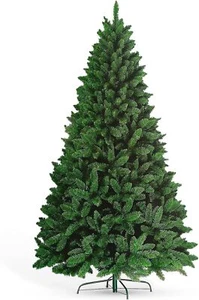 Weihnachtsbaum Colorado Fichte 4 Fuß 5 Fuß 6 Fuß Metallständer Weihnachten buschige Kiefernzweige - Bild 1 von 21