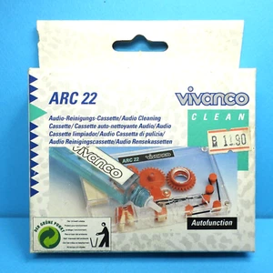 🧹 1x VIVANCO ARC 22 * cassetta di pulizia * cassetta di pulizia * NUOVO / IMBALLO ORIGINALE / NOS - Foto 1 di 4