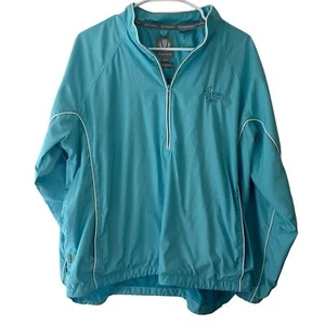 Sunice Women’s Gold Windbreaker Rain Jacket 1/4 Zip “Maria’s Valley” Size Xl - Picture 1 of 13