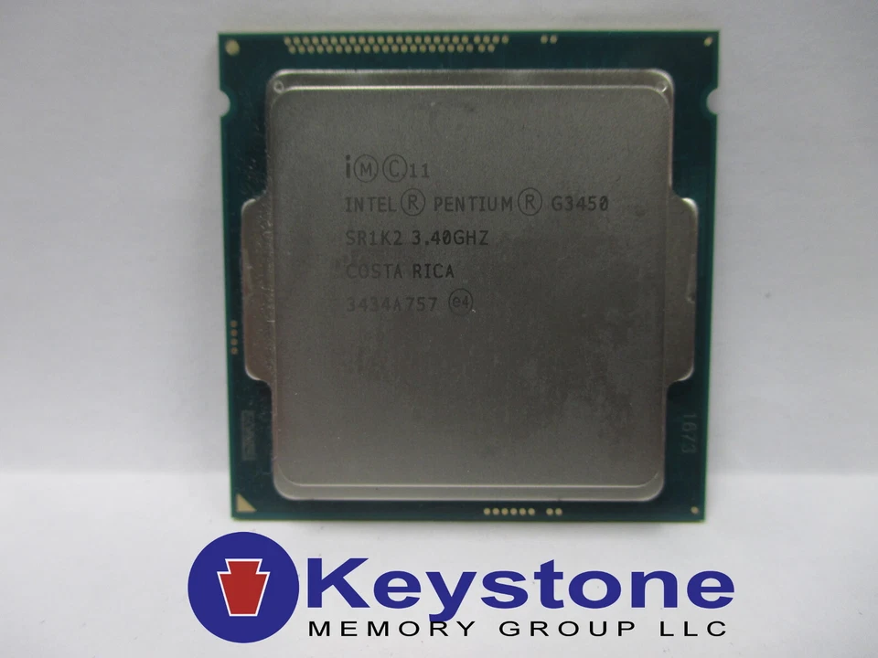 Intel Pentium G3450 3.4GHz 3 MB 5GT/s SR1K2 LGA 1150 *km - Image 1 of 1