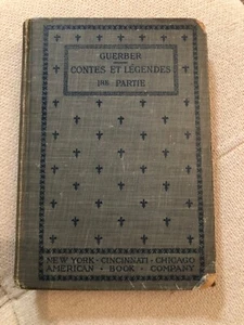 Guerber Contes Et Legendes Hardcover 1923 book - Imagen 1 de 11