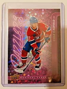 Cole Caufield Pink Dazzler #DZ-85 - Montreal SP 2024/25 Upper Deck Series 2 - Picture 1 of 1