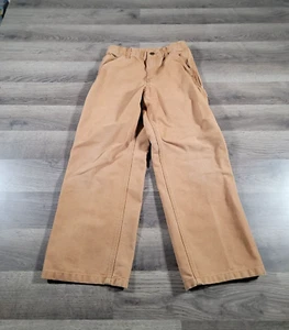 Carhartt Boys Pants Original Fit Canvas Cargo Carpenter Utility Cotton Size 10 - Picture 1 of 17