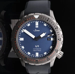 18th Feb 2025 Sinn U1 B Tegi 1000m Automatic Wrist Watch B&P 1010.0102 - Picture 1 of 10