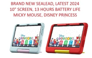 Amazon Fire 10" Kids Latest 2024 tablet w Alexa Wi-Fi 32GB Micky Mouse/ Princess - Picture 1 of 13