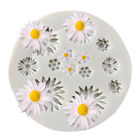 Daisy Wild Chrysanthemum Flower Shape Silicone Mold Baking Mold Cake Decorat-wf