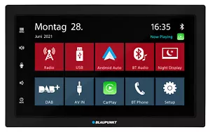 Blaupunkt Oslo 600 DAB Doppel-DIN MP3-Autoradio Touchscreen Bluetooth USB CarPla - Bild 1 von 5
