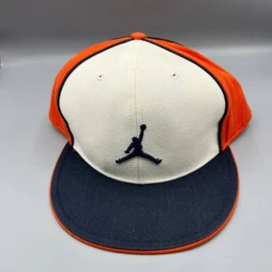 Air Jordan Hat Men 7 5/8 Embroidered Logo Jumpman Fitted Cap Carmelo Anthony - Picture 1 of 8