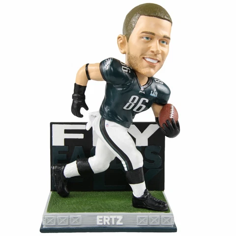 Zach Ertz Philadelphia Eagles Fly Eagles Fly Bobblehead NFL Football Series Cover