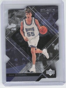 1999-00 Upper Deck Black Diamond Jason Williams #69 Die Cut Kings 
