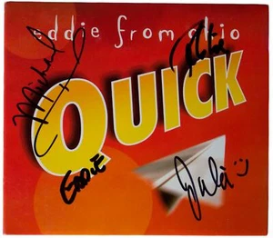 EDDIE FROM OHIO Quick 4X SIGNED CD 2001 Alt Folk Rock VA Virginia Soul Records - Picture 1 of 4