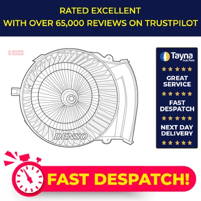 Interior Blower Motor fits PEUGEOT EXPERT VF3X 2.0D 2007 on Heater Denso Quality - Image 1 of 4