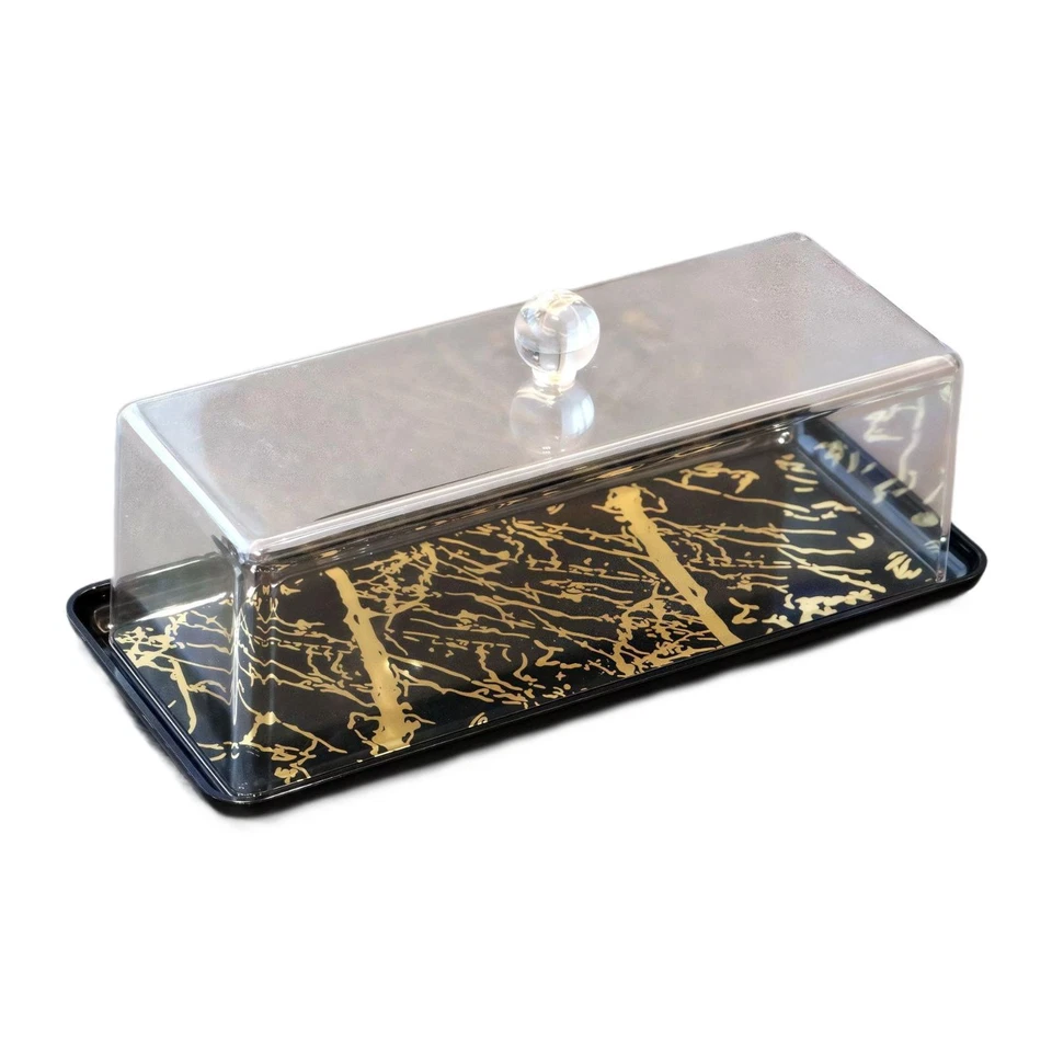 Soporte para Pasteles con Cubierta Plato Diaplay para Pasteles para Centros de Mesa Boda Restaurante Foto 1 de 1