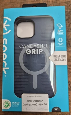 Funda Speck Candyshell Grip Azul Marino para iPhone 15/14/13 con MagSafe | ENVÍO GRATUITO  Foto 1 de 4