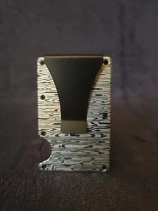Better Than The Ridge Wallet with Cash Clamp - SILVER TIGER DESIGN, BRAND NEW! - Picture 1 of 3