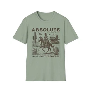 Western Cowboy Graphic Tee, Rodeos, Southern, Tshirt, Gift - Picture 1 of 21
