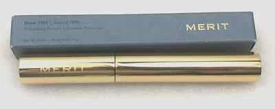 New in Box MERIT Brow 1980 Volumizing Pomade for Brows - BLACK BROWN 0.08oz/2.4g - Image 1 of 4