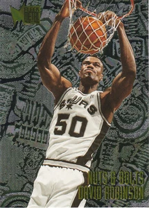 1995-96 Fleer Metal DAVID ROBINSON Nuts & Bolts Subset card #217 Spurs. - Picture 1 of 2